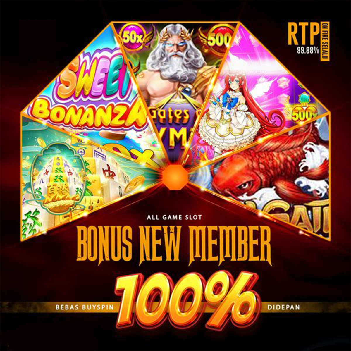 Bonus 100% untuk Peserta Baru: Jackpot Besar Menanti di Slots